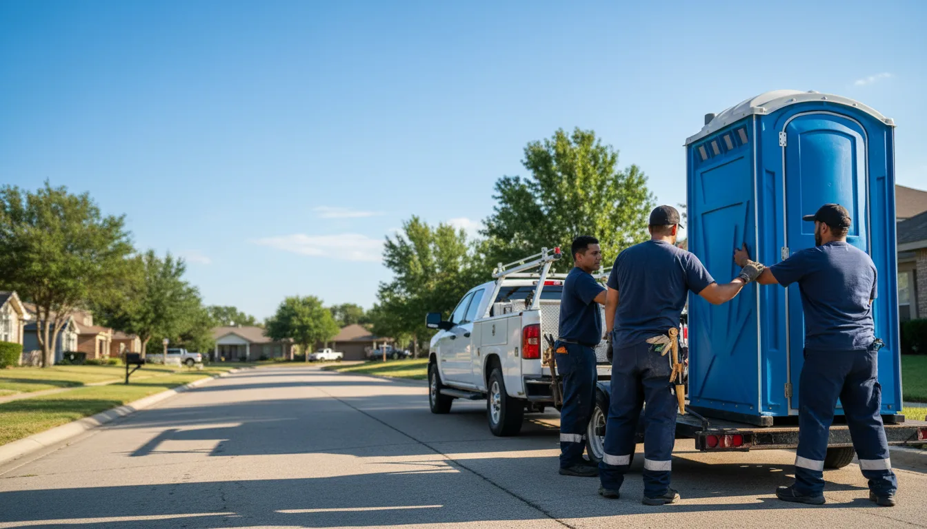 Portable Toilet Rental in Munday, TX near me